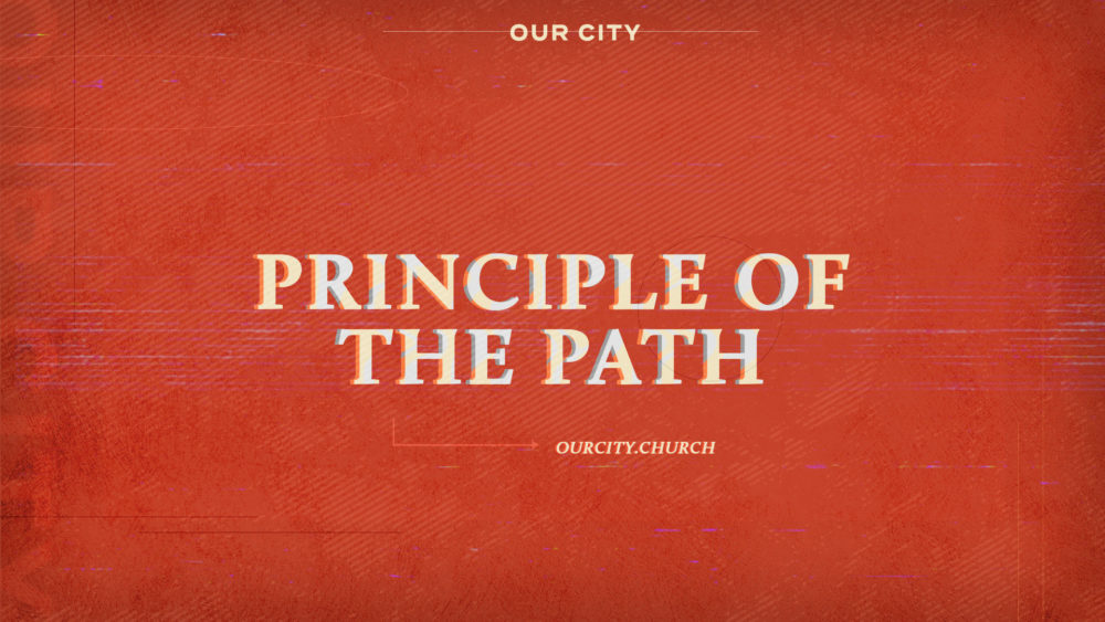 Principle of the Path Image